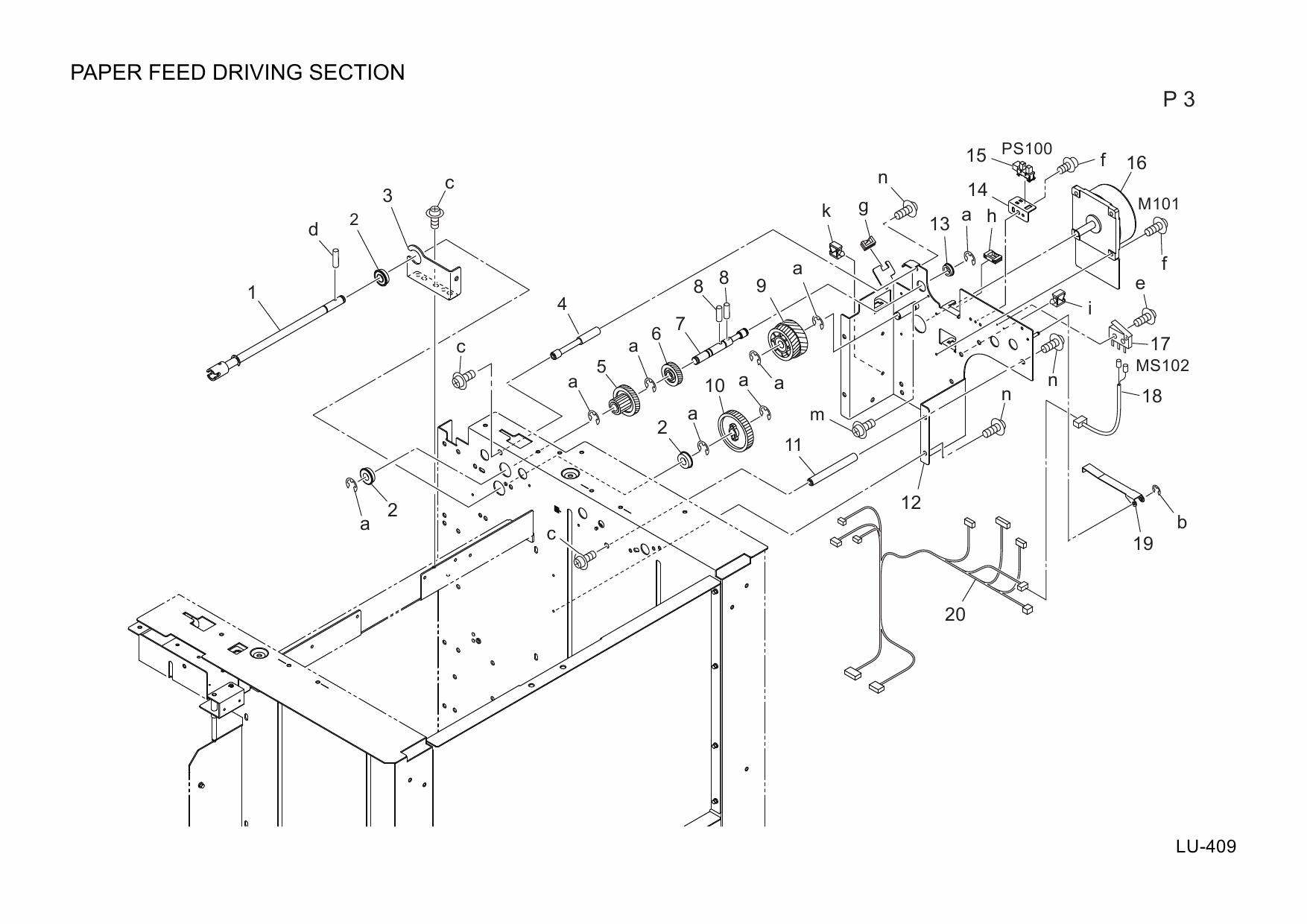 Konica-Minolta Options LU-409 A4F0 Parts Manual-2